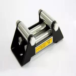 살만 3000-3500LB 4방향 롤러 스틸 페어리드 4-7/8인치(124mm) 구멍 간격 UTV/ATV 윈치 액세서리용