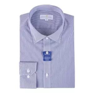 카운테스마라 신축성 좋은 면혼방 스트라이프 세미와이드 셔츠 CDH1P13002N0 EBK752