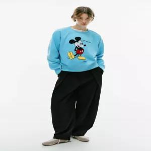ZARA MICKEY MOUSE ⓒDISNEY 스웨트셔츠 - 블루 4805/124/400