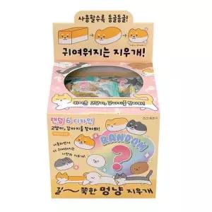 [일정문구] 멍냥이 길쭉한 랜덤 지우개 36개 박스) 28495499)