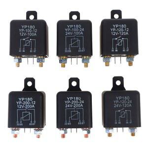 자동차릴레이 고전류 4핀 차량용 24V 100A 12V 릴레이 120A 200A 트럭 연속형