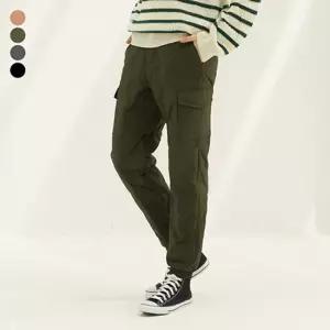 NIX유니 덕다운 오픈밴딩 카고 조거팬츠 HNSWCPJ701P