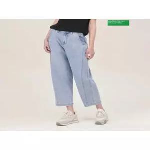 베네통 세미 배기핏 생지 데님팬츠 BADPA5611