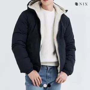 NIX남 나일론 - 후드리버서블 퀼팅 5온스 패딩점퍼 FNRWCUP103P