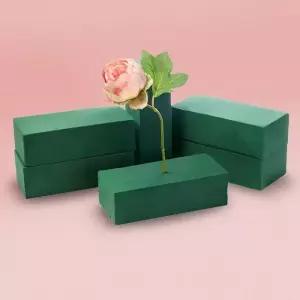 사각형 생화 란우 꽃꽂이 플로랄폼 꽃블럭 스펀지