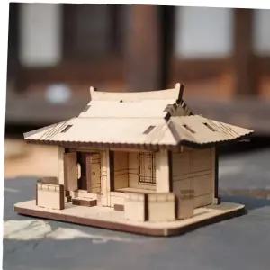 기와집 한옥 나무 조립 건축 건물 모형 DIY 만들기