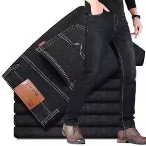 [리빌모아]남자 캐주얼 스판 데일리 데님 블랙 청바지 OC JEA SWE4EBD8 R_P438402503