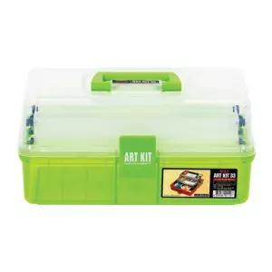 아트키트 PP다용도보관함 AK-33 그린 340x195x160 1개입 t-WFP7XOC 박스 플라스틱보관