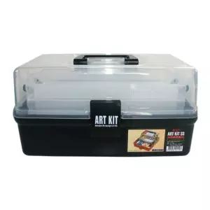 아트키트 PP다용도보관함 AK-33 블랙 340x195x160 1개입 t-WFP7WLK 박스 플라스틱보관