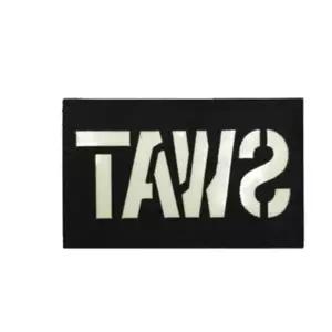 찍찍이 밀리터리 패치 와펜 SWAT 5x5x5cm 컴퓨터자수 오바로크 군인용품 반사 h-W8754F2