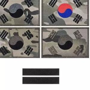 특대형 멀티카모 태극기 150X95 패치 와펜 j-A7BC7 4종 패션브로치