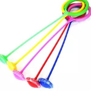 발목 줄넘기 한발 유산소 운동 라인 LED 63cm q-WB86683