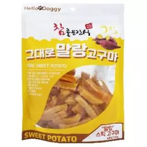 헬로도기 그대로 말랑 스틱고구마 250g 강아지간식 x-W8922E3 강아지고구마간식 싱글족