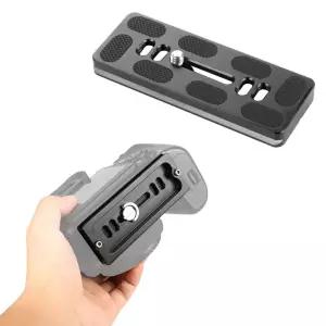 카메라 스탠드 도브테일 100mm PU100 헤드 플레이트 퀵슈 삼각대