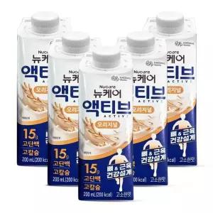 뉴케어 액티브 오리지널 200ml 24팩 아영 고슘 식단