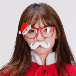 산타 크리스마스 의상소품 호호콧수염안경 파티용품