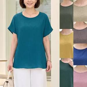 [로즈맘][엄마옷 로즈맘] 영모가오리서커인견블라우스2