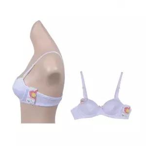 브라 통기성 속옷 순면 3단계 풀컵 주니어 구름