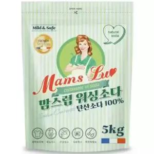맘스럽 워싱소다 5kg 가루세제 찌든때제거 전문세탁소용