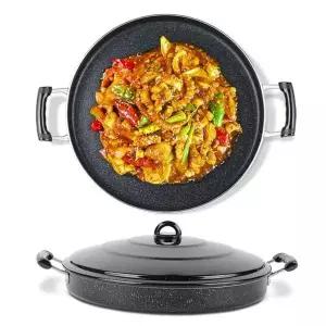 업소용주방기구 베이직전판 55 업소용 대형 닭갈비철판 떡볶이판 생선