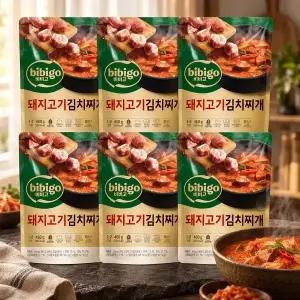 [CJ] 비비고 돼지고기 김치찌개 460g x 6_26830763