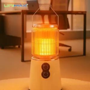 유니맥스 360도 원통형 하이라이트 카본히터 UMHI3045EL 타이머 전기히터