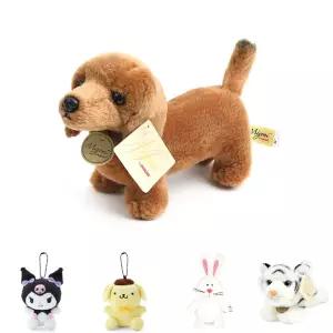 MIYONI 미요니 닥스훈트 인형-21cm/동물/봉제/인형/장난감/어린이/아이/선물/애착/캐릭터/완구/선물용