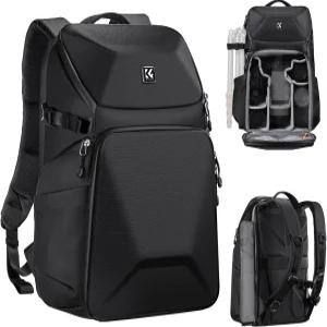 K F CONCEPT 카메라 백팩 하드쉘 20L 사진 촬영용 가방 케이스 삼각대 홀더 노트북 수납칸 B09