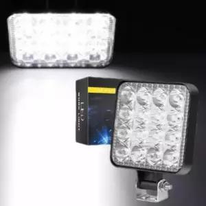 12V MINI 16SMD 48와트 LED써치라이트 화이트