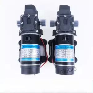 12V 24V 100W 120W 10L/최소 물 고압 다이어프램 자체 프라이밍 펌프 분무기 세차