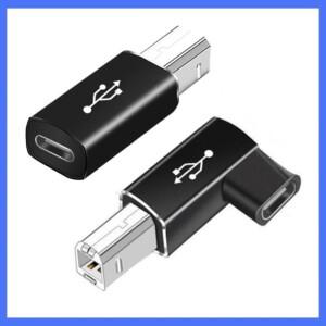 Type-C Female-USB-B Male 어댑터 프린터 용 USB 2.0 피아노 키보드 팩스 기계 스캐너 MIDI 인터페이스