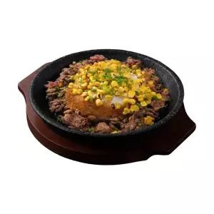 [마초스테이크] 철판 비프 비빔밥