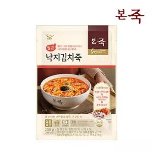 [본죽] 얼큰낙지김치죽 200g