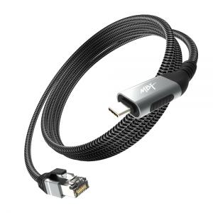 엠비에프 MB1471 USB C타입 TO LAN 케이블 노트북 랜선 랜젠더 기가비트 2M CRJ45-2M /밀알