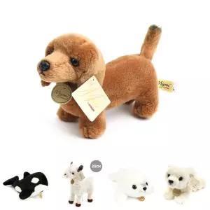 MIYONI 미요니 닥스훈트 인형-21cm/봉제/강아지/애착/유아/아기/생일/인테리어/소품/장식/어린이날/선물