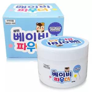 삼현 베이비 파우더 100g 아기분 땀띠분 토닥 성인 유아 신생아 파우더