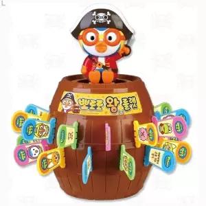 바니랜드 뽀로로 왕룰렛/종이뽑기판/미니게임/룰렛/게임/복불복/유아/놀이/어린이/보드게임/유치원/밸런스