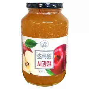 초록원 사과잼 1kg 대용량 과일잼 샌드위치 토스트 요거트 토핑용