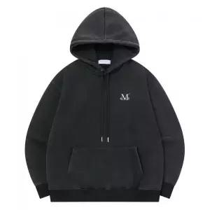 MUCENT 시그니처 베이직 로고 후드 티 남녀공용 (6컬러) 102683