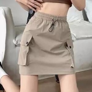 [더블디][더블디] 스트링 카고 미니스커트 여성 데일리 치마 LK-HB06 (49479644)