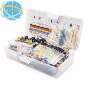 전자 부품 키트 팩 Arduino R3 용 스타터 DIY 프로젝트 일반 커패시터 저항기 830 웰 브레드 보드