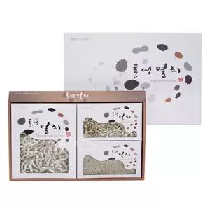 [대량주문전용][작심밀도]산지직송 통영 멸치선물세트 3종 4호 (중멸자멸세멸)
