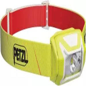 PETZL 티카 헤드램프 - 하이킹 등반 달리기 캠핑을 위한 빨간색 조명이 있는 소형 350루멘 노란색