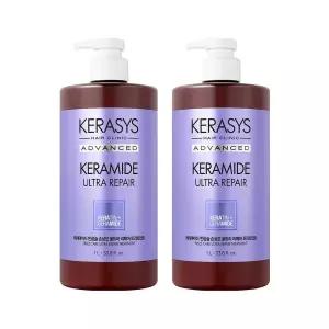 케라시스 케라마이드 반곱슬 손상모 트리트먼트 1L 2개