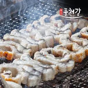 [풍천강]절단 자포니카 민물장어 손질 후 1KG +소스 2팩(100g씩 소포장)