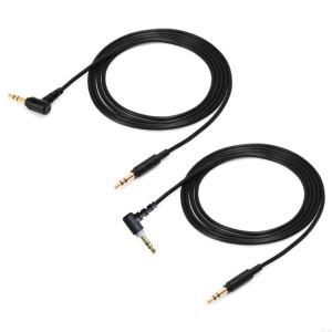 소니 호환호환 WH-1000XM5 헤드폰 교체용 Aux 오디오 케이블 익스텐션 코드  3.5mm