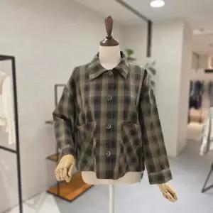 [대구백화점] [멜로디가든]배색체크스트링 자켓(M26F9J110)