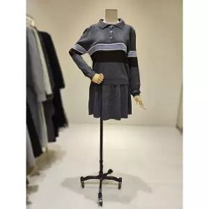 한정수량 플라스틱아일랜드 배색 카라티 스커트 SET PR7XD3W3 2852760
