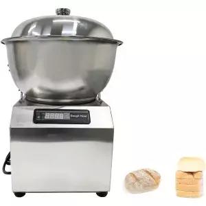 INTBUYING 15Min 전기 반죽 믹서기 상업용 10qt 용량 빵·피자 타이밍 기능 및 분리형 볼 포함 110V 가정용