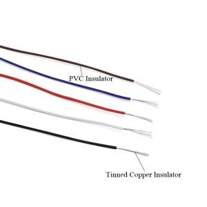 UL1571 전자 와이어 32 30 28 26 24 22 20 18 16 AWG 환경 PVC 절연 주석 도금 구리 케이블 DIY 코드 LED